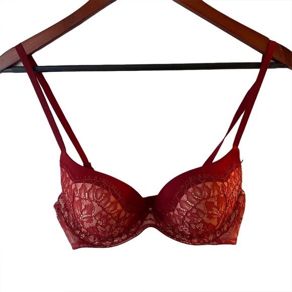 Victoria’s Secret Very Sexy Plunge Bra Red 34B - Picture 1 of 9